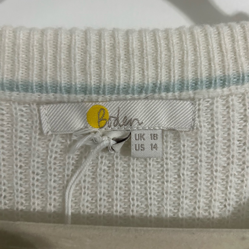 Boden Cream Knit Sweater - Picture 4 of 5
